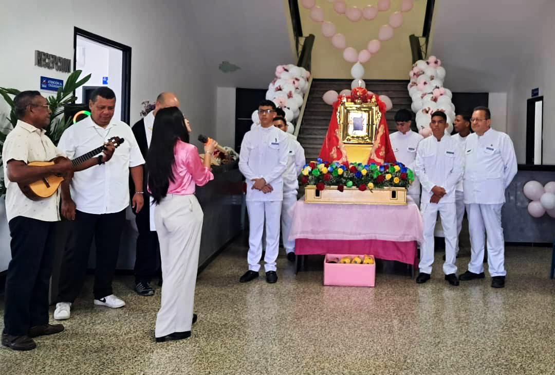 Virgen del Rosario de Cabimas bendijo al Centro de Atención Familiar