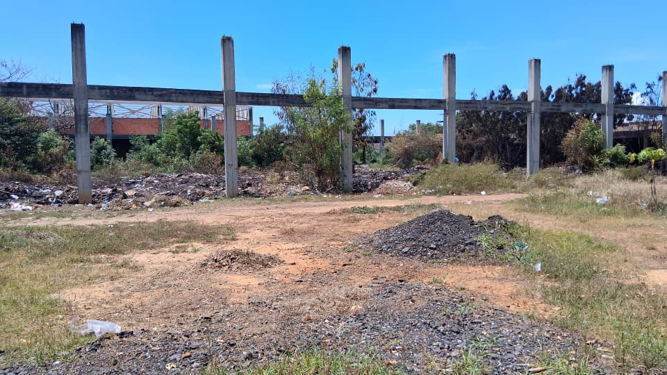 Quema de basura en el sector Amparo de Cabimas