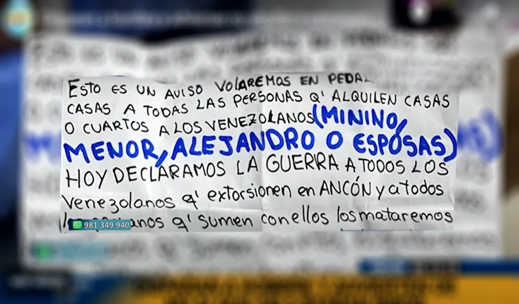 Aterrorizados venezolanos en Perú