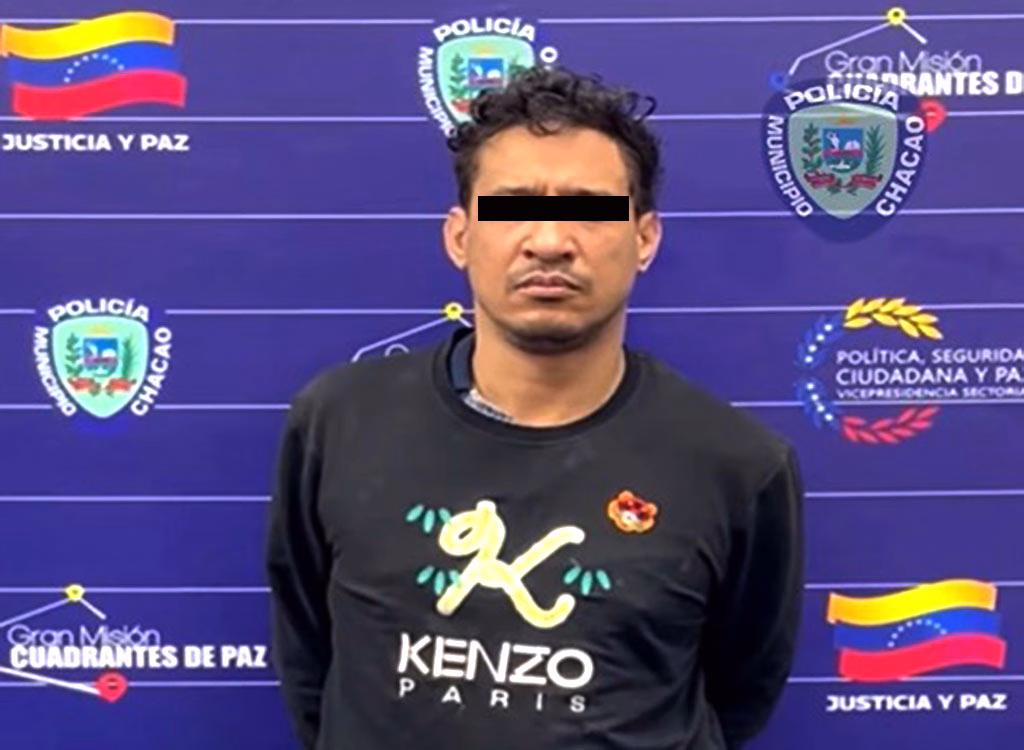 Capturan en flagrancia a peligroso atracador en Caracas 