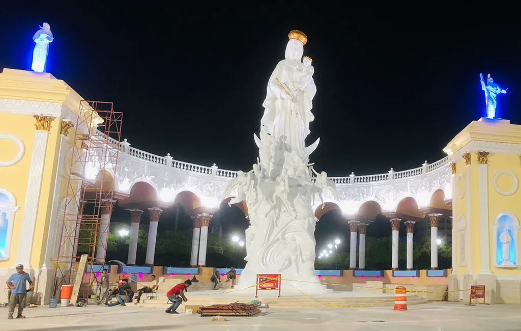 Con espacios iluminados y renovados zulianos reciben a la Chinita en su Bajada