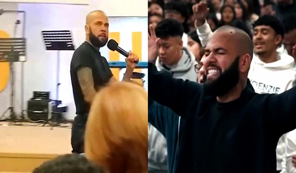 Dani Alves sorprende a sus seguidores como predicador evangélico