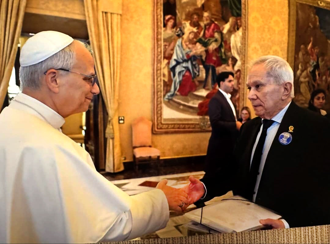 El papa León XIV recibió al presidente de la Federación Médica Venezolana