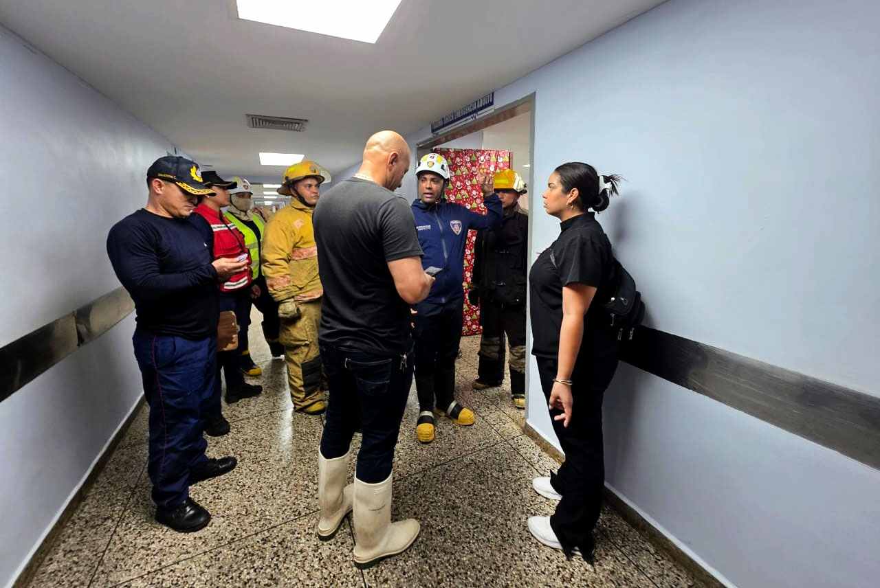 Explosión en tablero eléctrico del Hospital de Cabimas