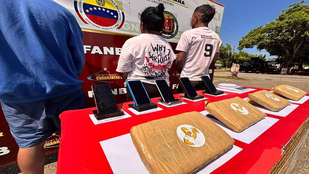 GNB y GAES COL detuvieron en Lagunillas a tres personas por microtráfico de presunta droga