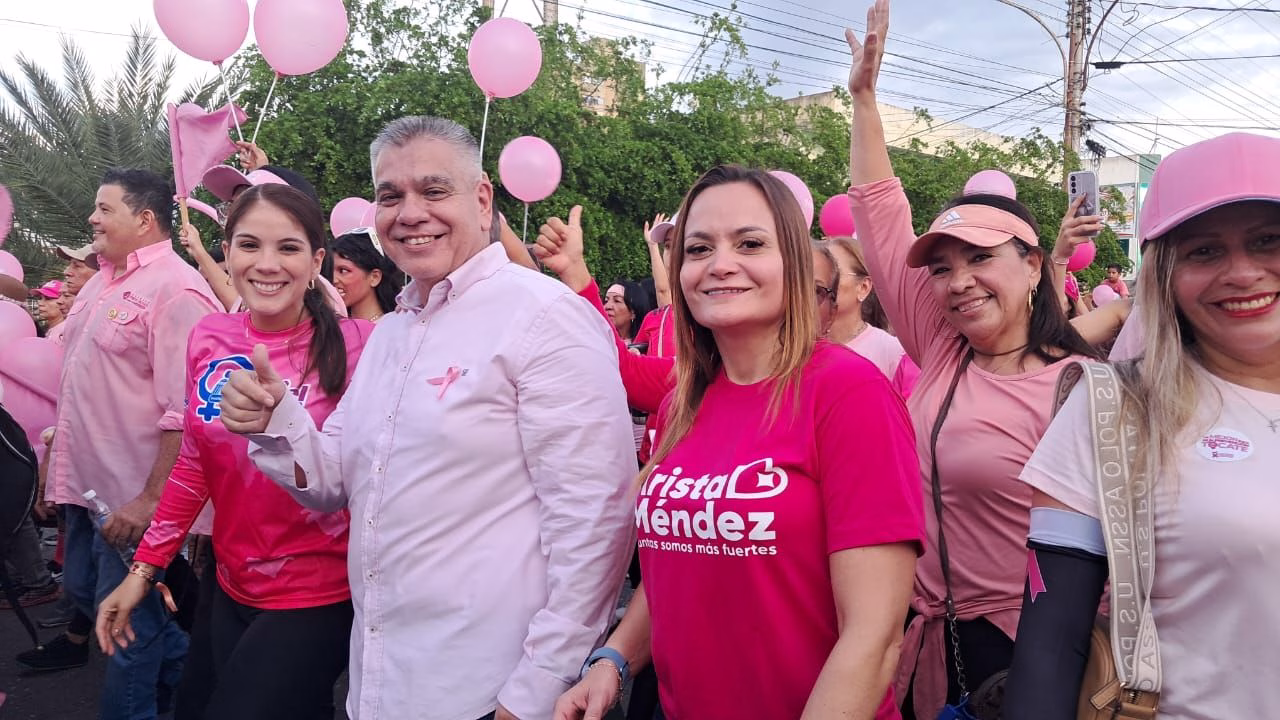 Caminata Rosa 2025 en Lagunillas