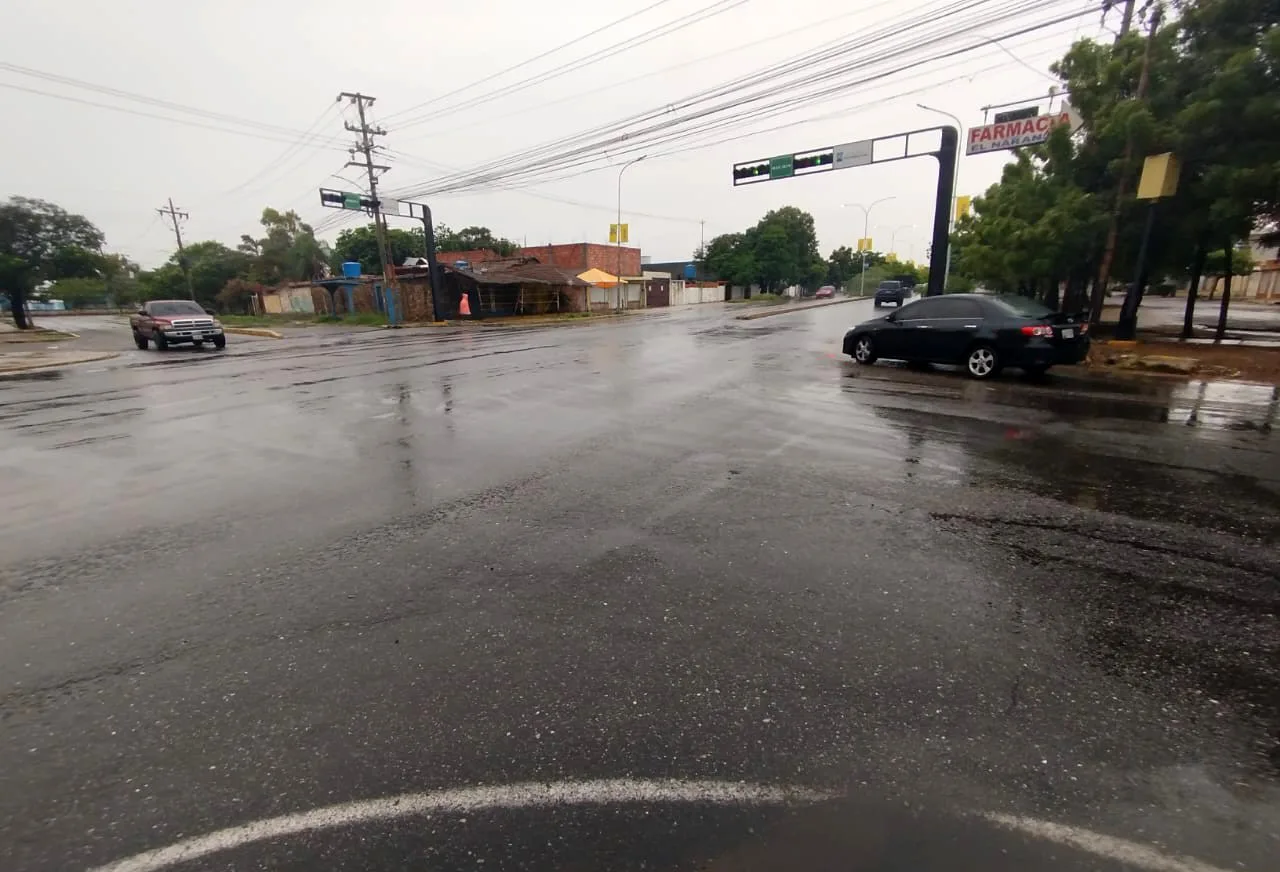 Lluvia prolongada en Maracaibo