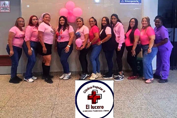 Mes Rosa en el Ambulatorio El Lucero de Cabimas
