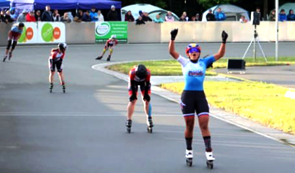 Patinadora venezolana Jessire Rivas