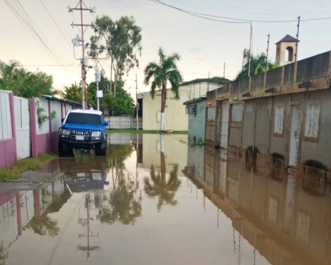 Bachaquero reportó fuertes lluvias