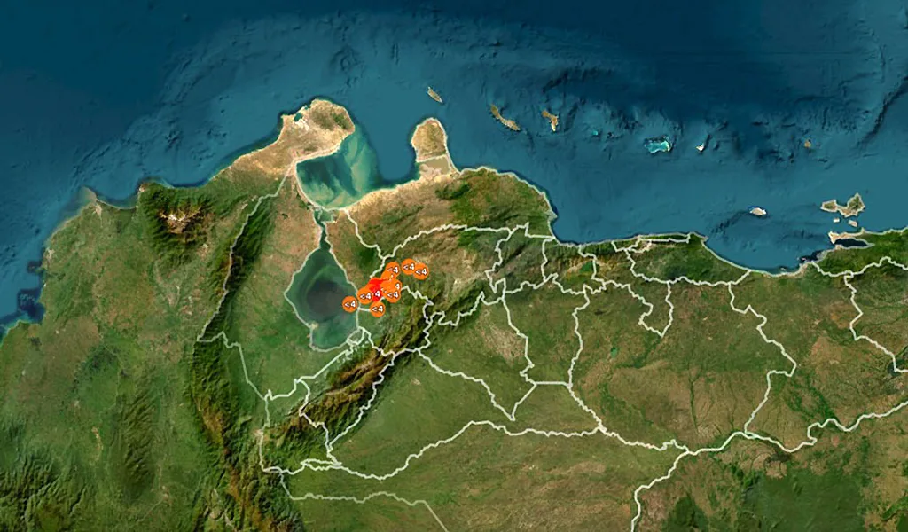 Un sismo de magnitud 4 1 sacude a Bachaquero en el estado Zulia