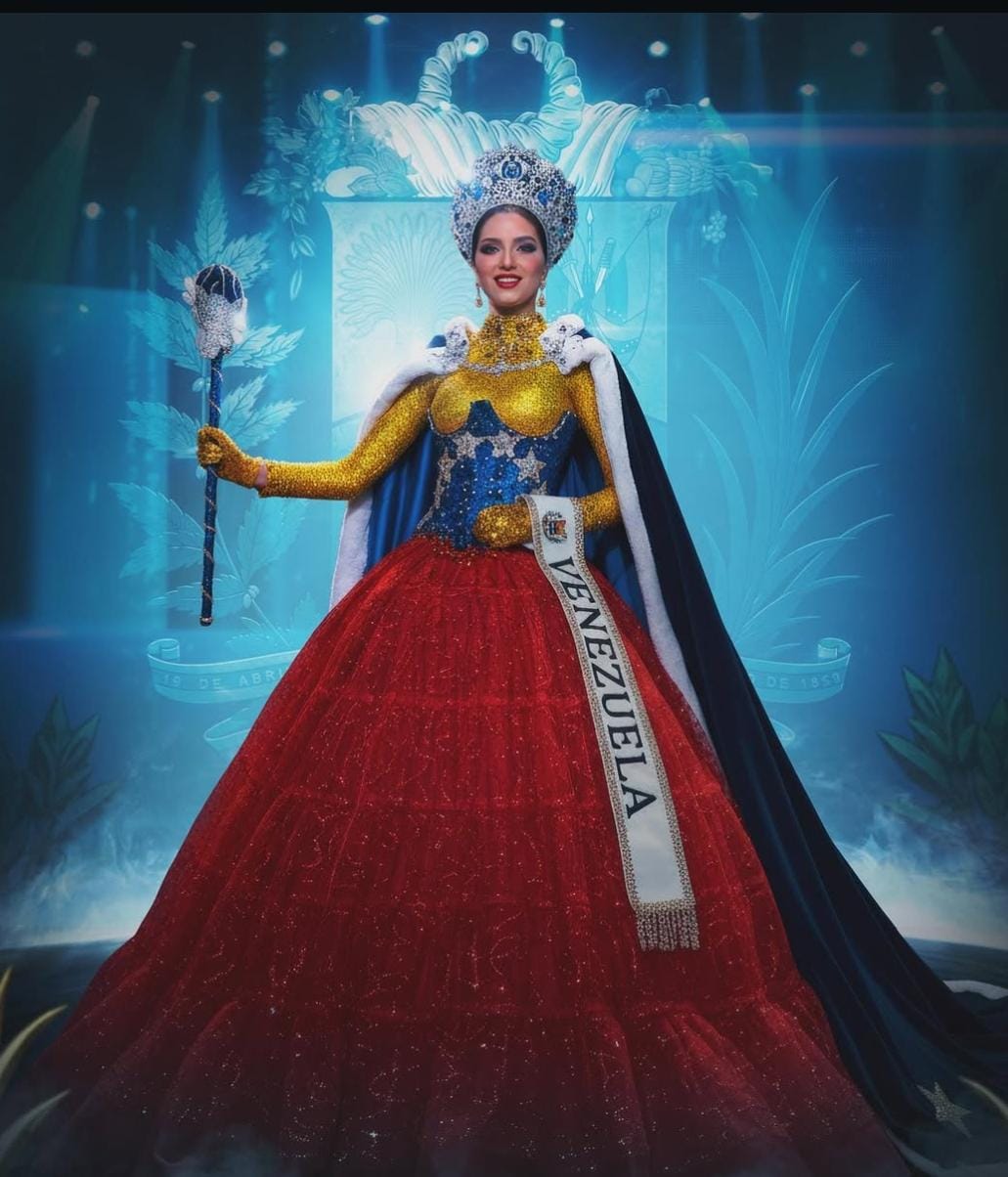 Nariman Battikha deslumbró en el Miss Grand International