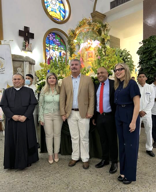 Cabimas celebró el Día de la Virgen del Rosario con Misa Pontifical y procesión