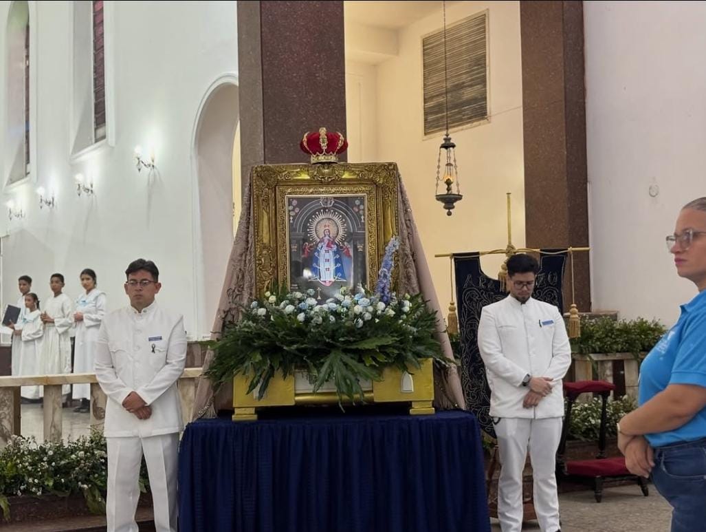 Réplica de la Virgen de Aránzazu en Cabimas