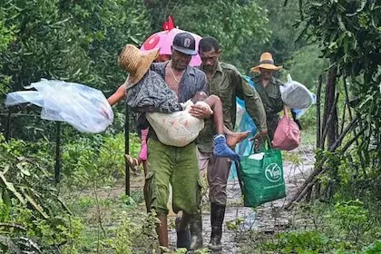 ‘Melissa’ toca tierra en Cuba con vientos de 200 kilómetros por hora2