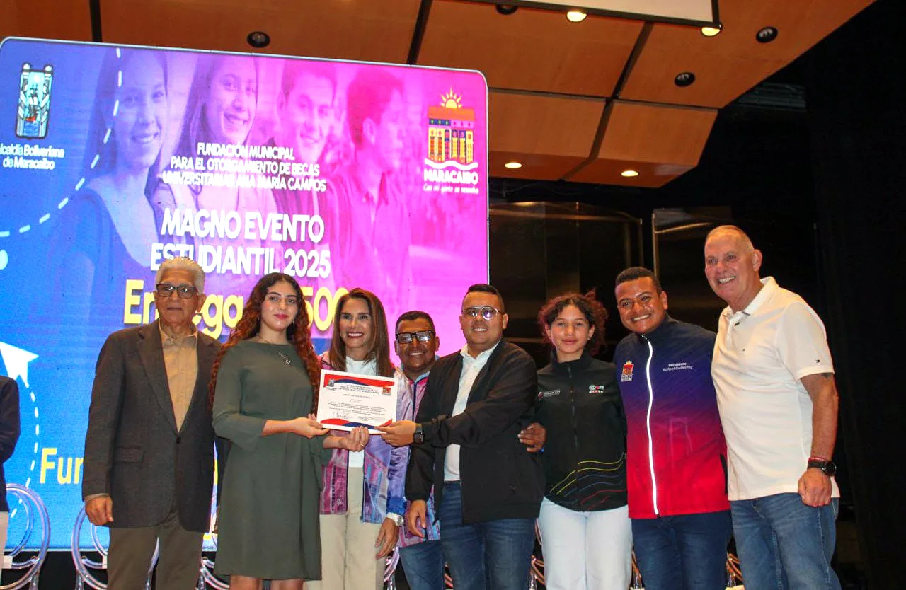Maracaibo.- La Alcaldía Bolivariana de Maracaibo reactivó el programa de becas Ana María Campos, impulsado a través de la Fundación Municipal para el Otorgamiento de Becas Universitarias y en articulación con la Fundación Jesús Enrique Lossada.