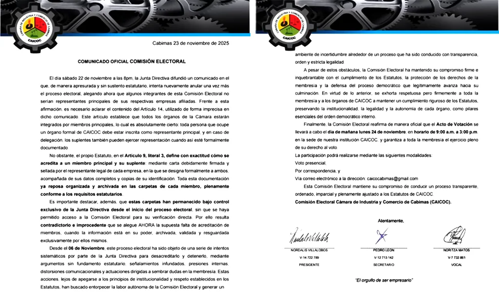 Comisión Electoral de Caicoc