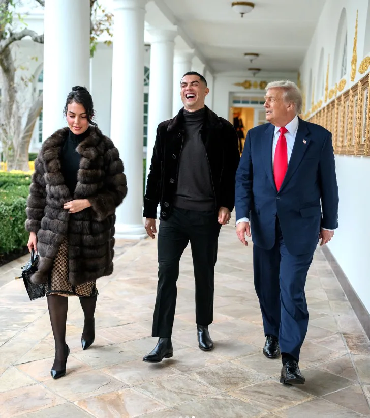 Cristiano Ronaldo se reúne con Donald Trump en la Casa Blanca