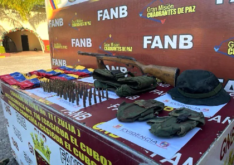 Desmantelado por las FANB campamento del narcotráfico en el Zulia
