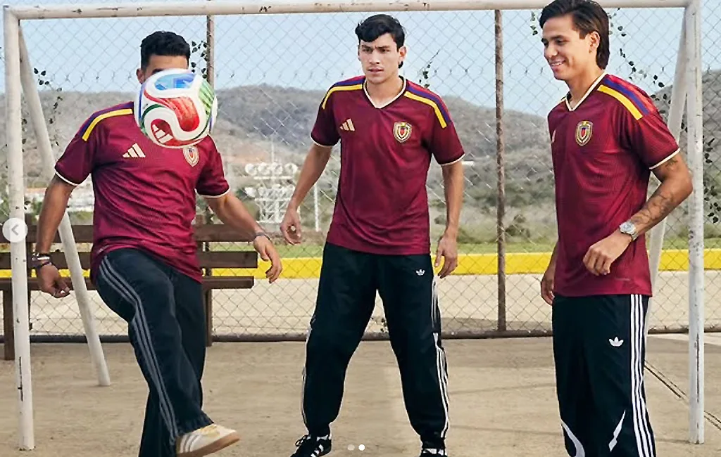 FVF presentó nueva camiseta de La Vinotinto