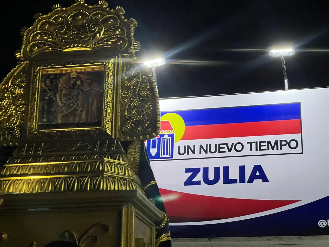 La Chinita volvió a casa y bendijo los espacios y el corazón de UNT Zulia