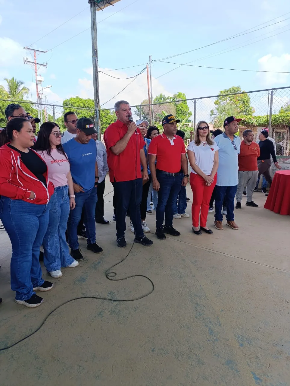 Luis Caldera y Frank Carreño Comités Bolivarianos de Base Integral en Cabimas