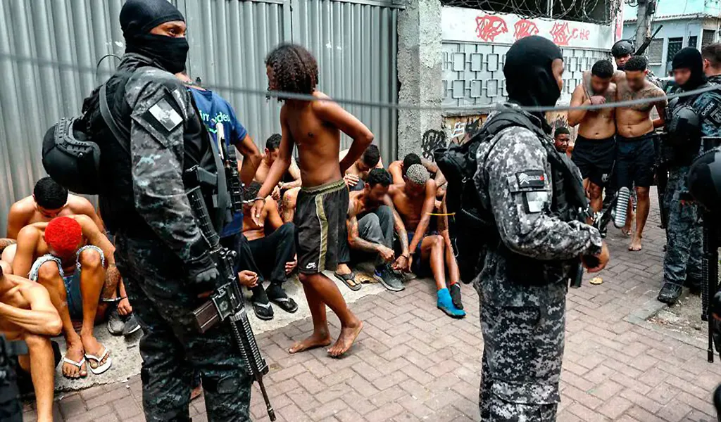 Megaoperación policial contra la banda más poderosa de Río de Janeiro