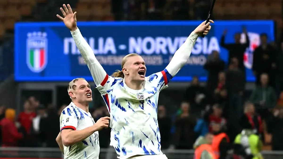 Noruega de regreso al Mundial y manda a Italia a la repesca