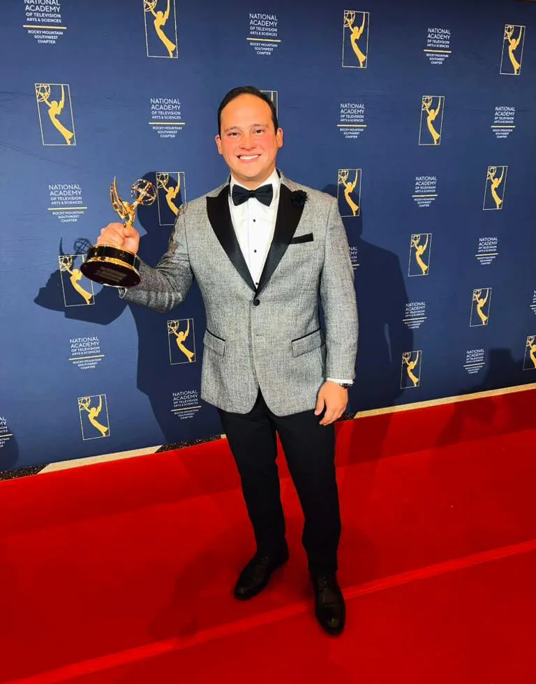 Jesús Bastidas galardonado un Emmy