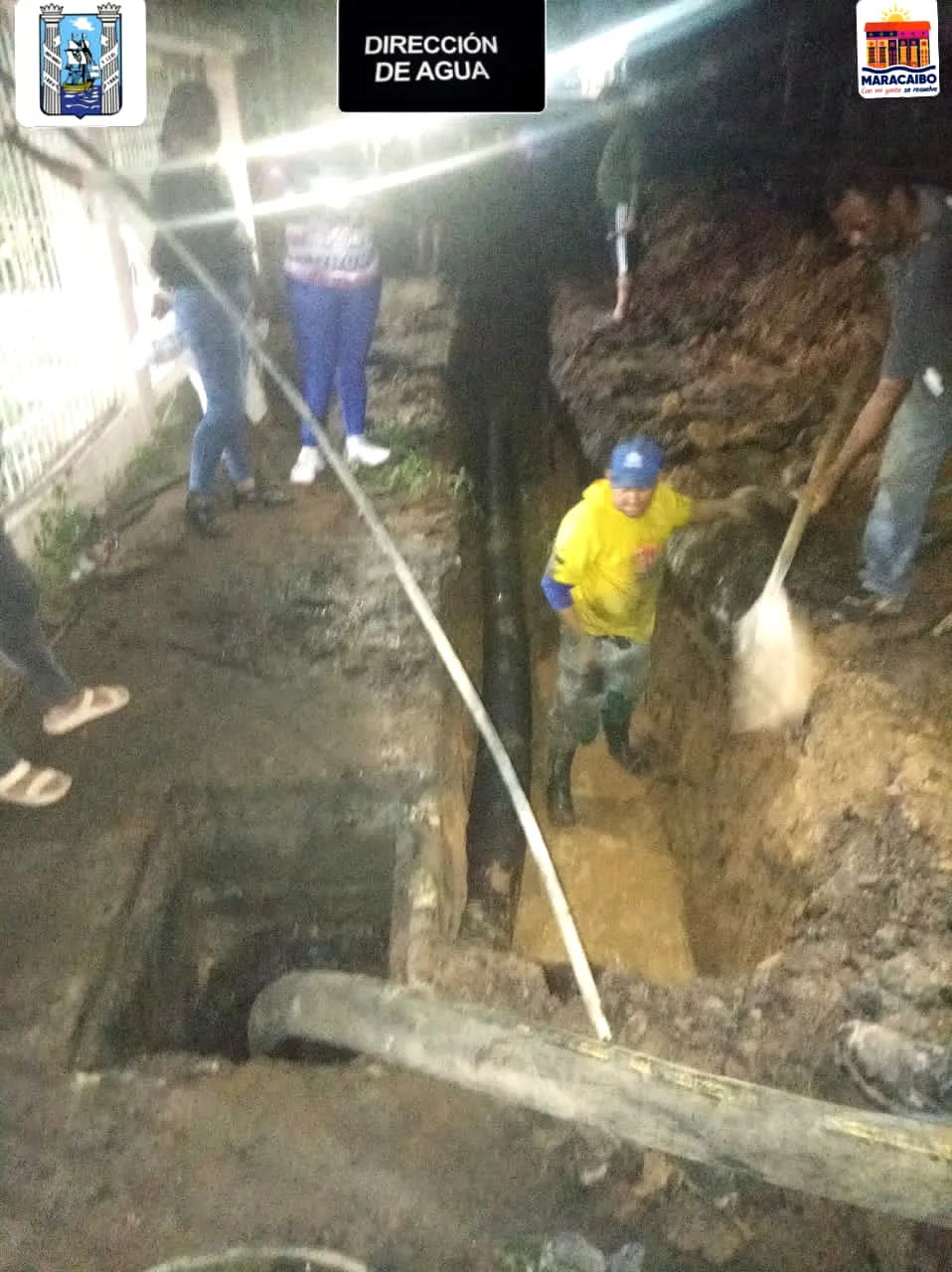 Alcaldía de Maracaibo resolvió problema de aguas colapsadas