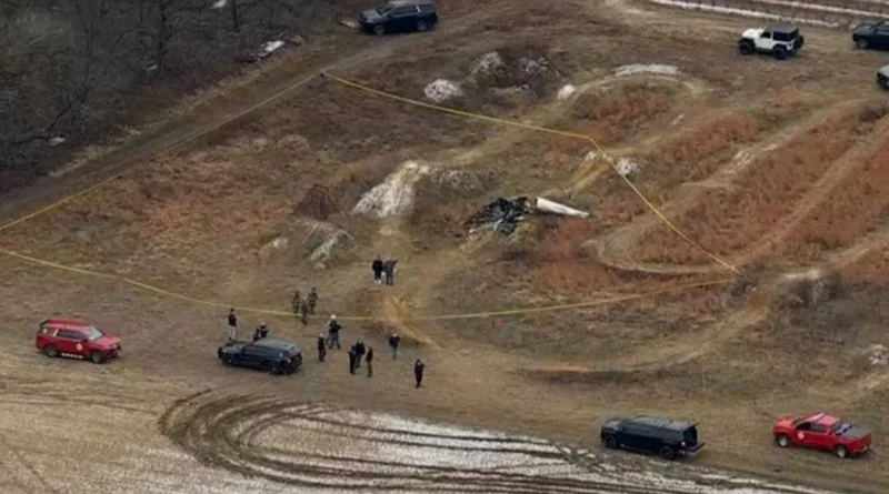 Dos helicópteros chocan en el aire y se estrellaran en Nueva Jersey, un muerto hasta ahora2