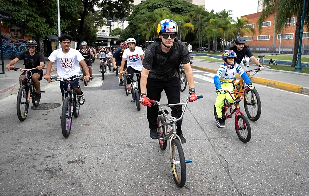 Daniel Dhers apuesta por impulsar el ciclismo BMX en Venezuela