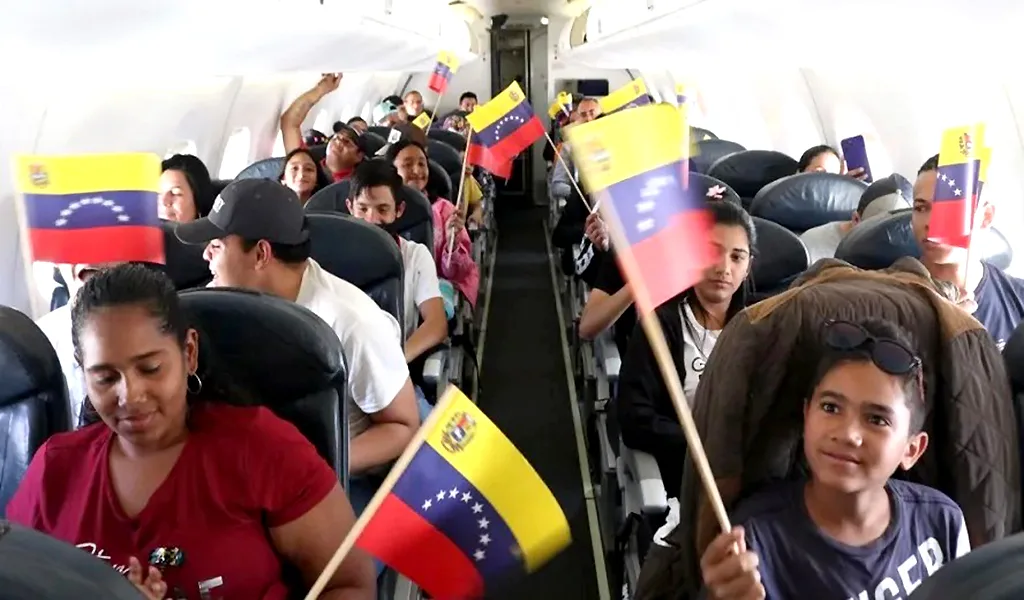 Estados Unidos solicitó reiniciar vuelos de migrantes a Venezuela