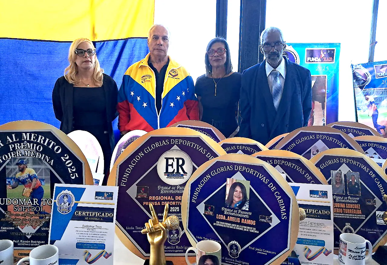 Glorias Deportivas de Venezuela reconoce a El Regional del Zulia