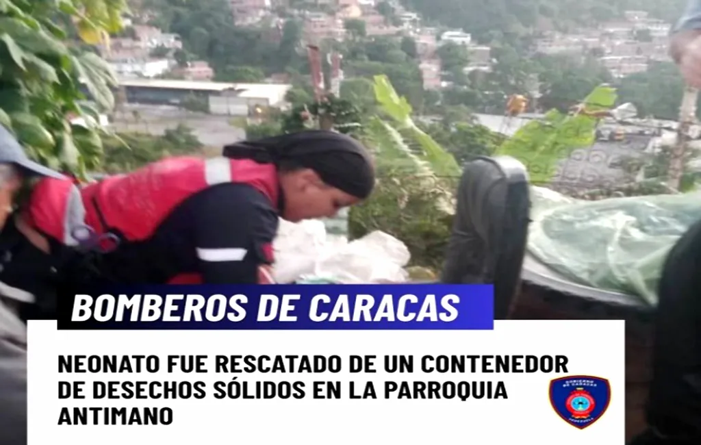 Localizan abandonado a un recién nacido dentro de un contenedor de basura