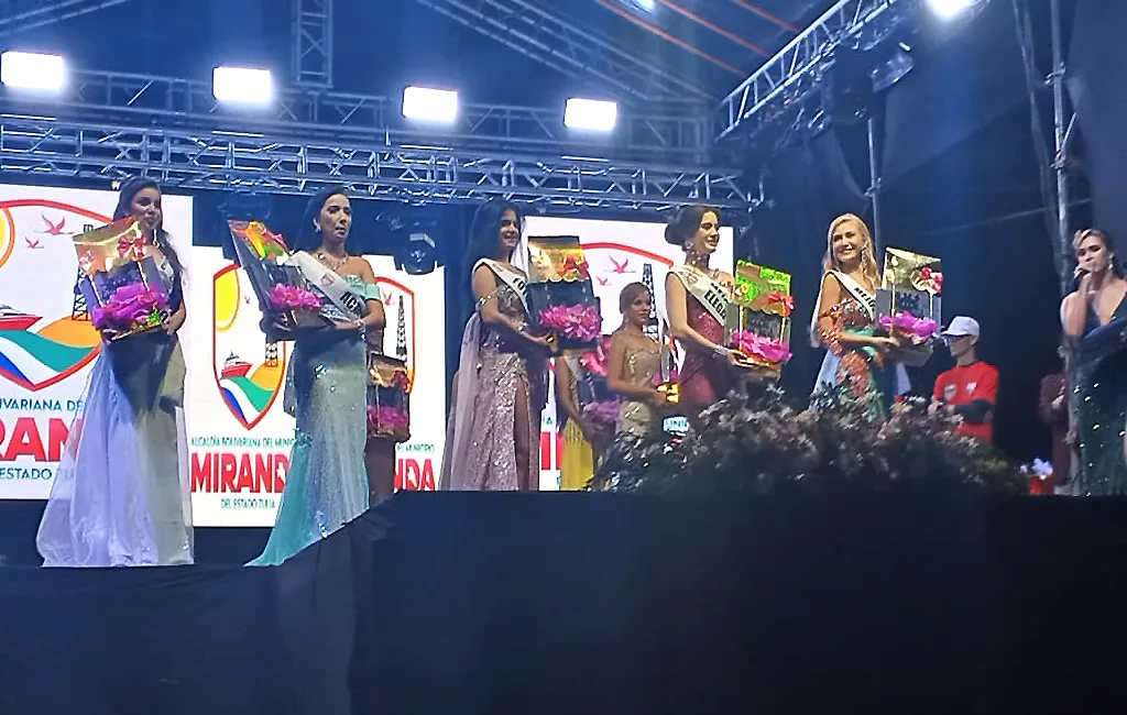 Mirandinos cuentan con nuevas soberanas de la belleza
