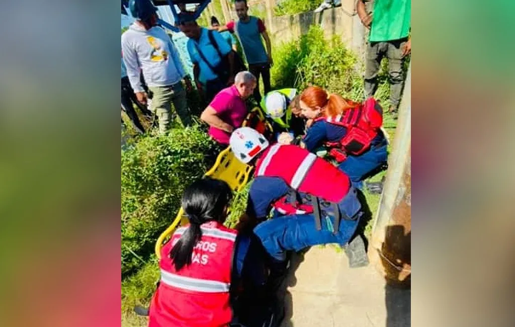 Motorizado resultó herido tras colisión de motocicleta y vehículo en Cabimas