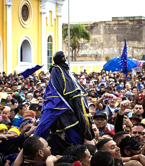 Homenaje al "Santo Negro"