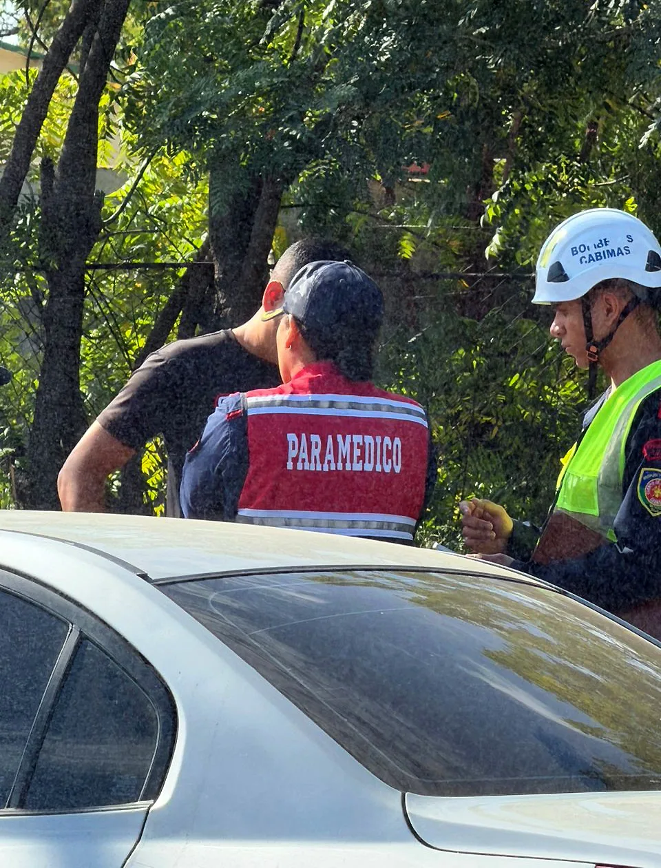 Se incendió vehículo en el sector Las 40 de Cabimas