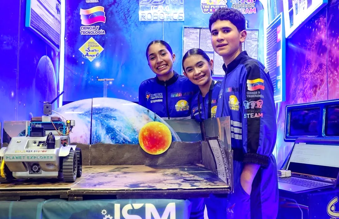 Zulia conquista medallas de oro y plata en la Olimpiada Mundial de Robótica