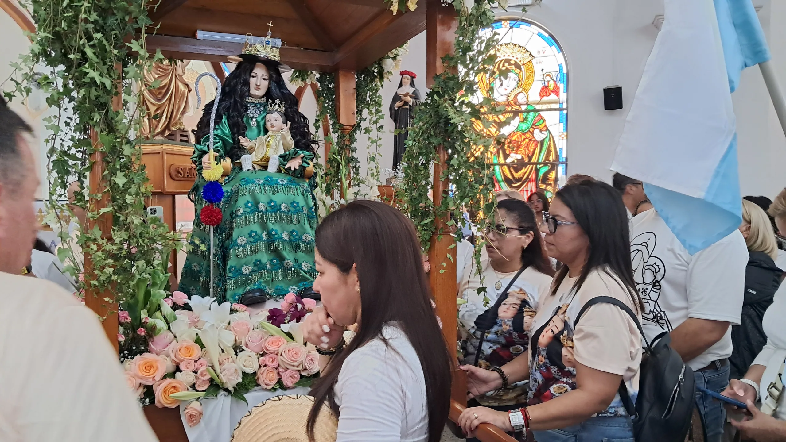Este miércoles 14 de enero, el municipio Lagunillas se unió al júbilo nacional para celebrar el día de la Divina Pastora.