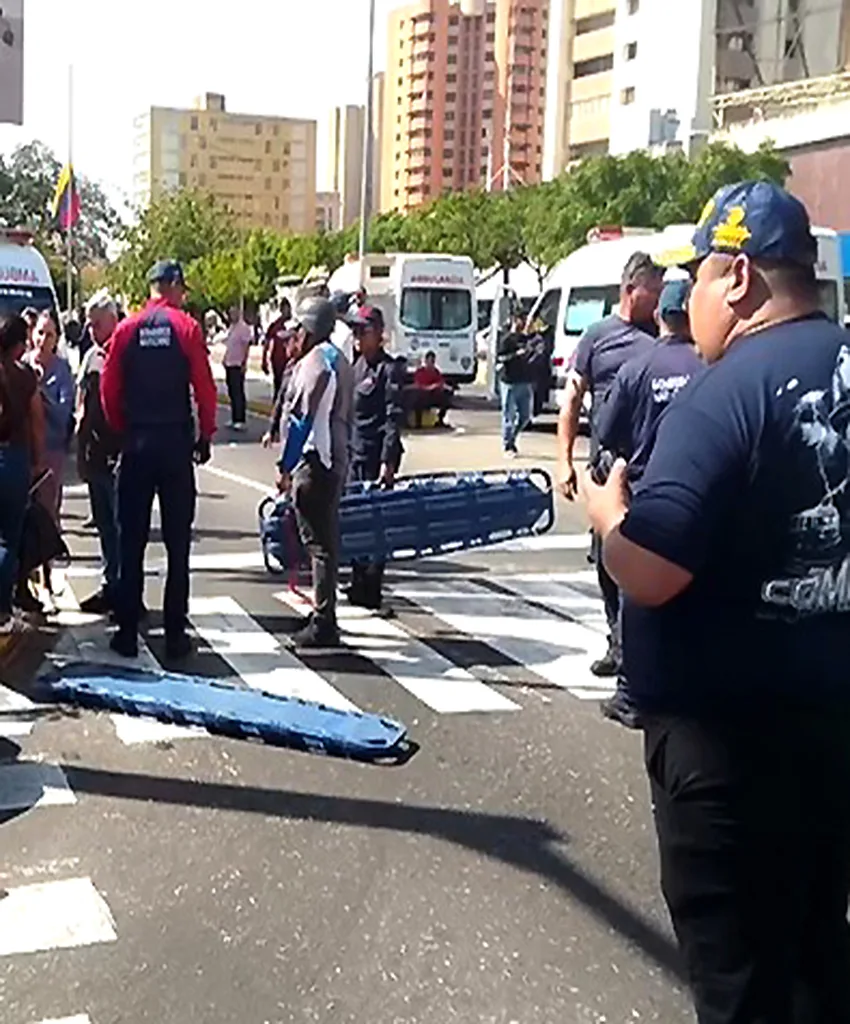 25 heridos en Maracaibo
