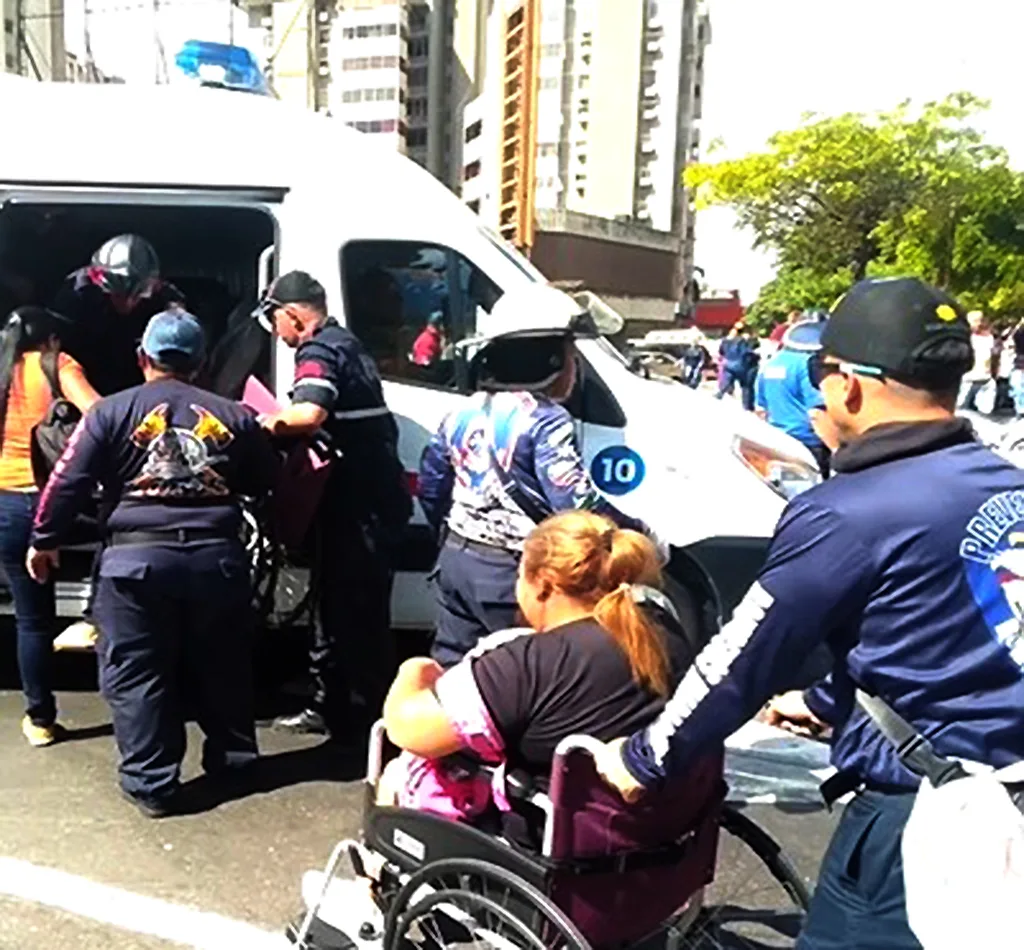 25 heridos en Maracaibo