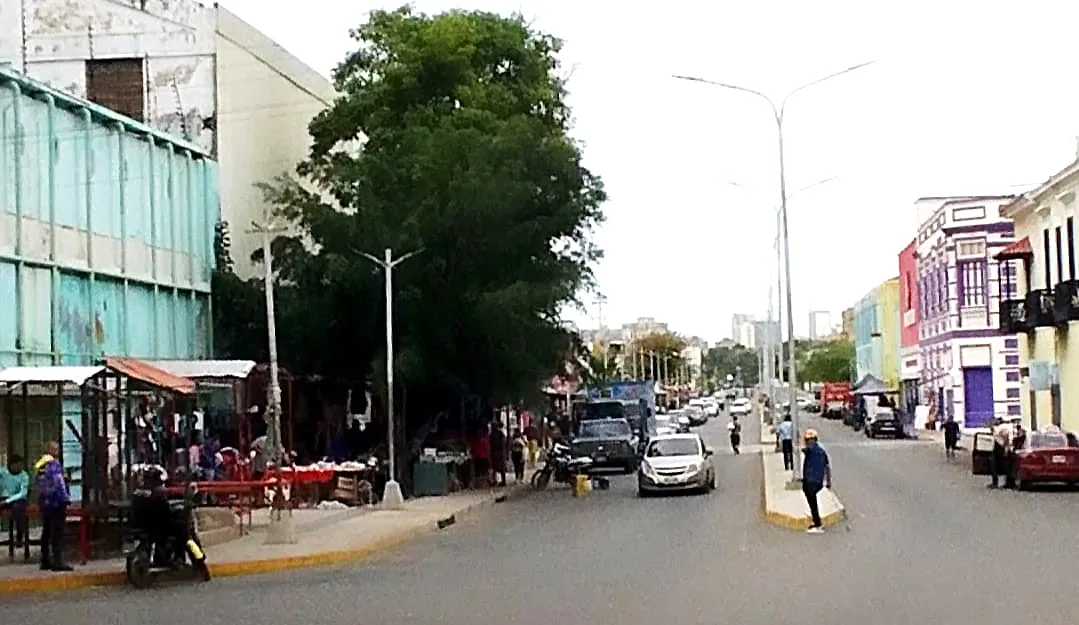 Calma en actividades comerciales Maracaibo