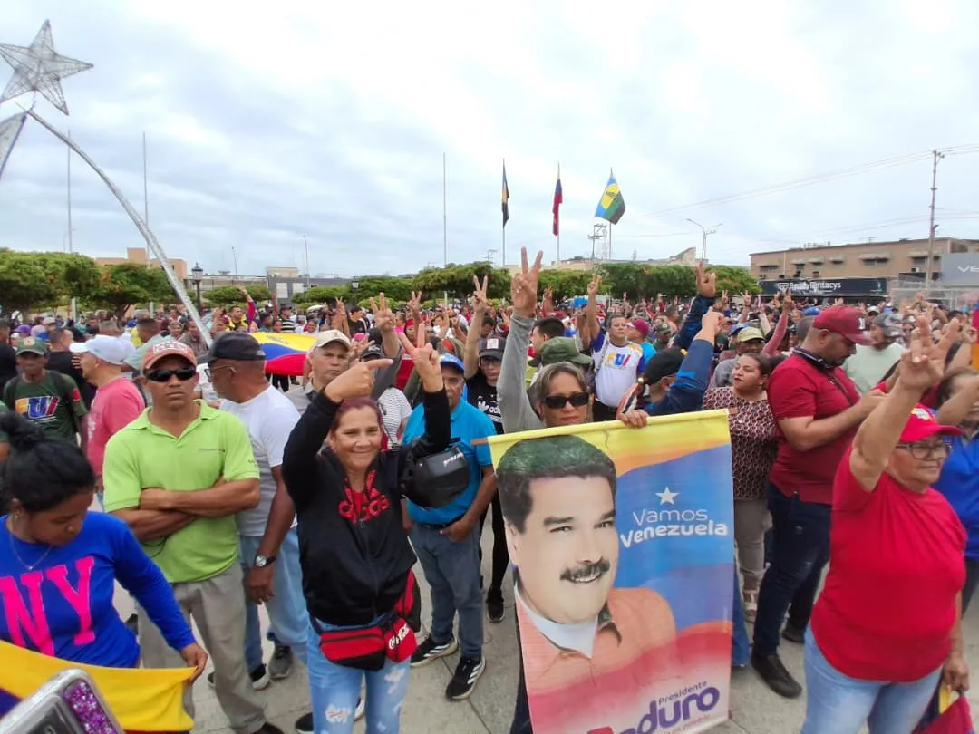 Cabimas con Nicolás Maduro