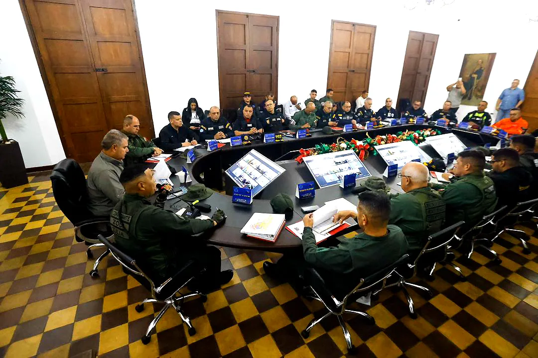 Caldera preside primera reunión de 2026 del Comando Unificado