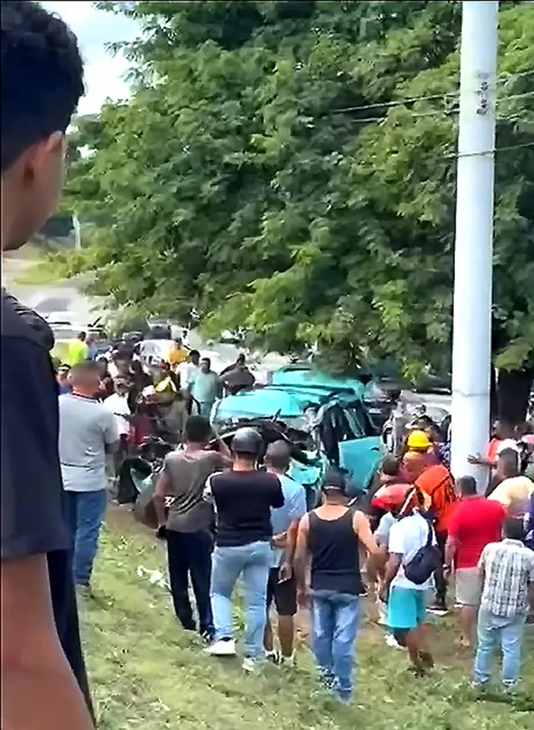 Carlos Hernández lanzador de los Leones sufre grave accidente en San Félix 4 R