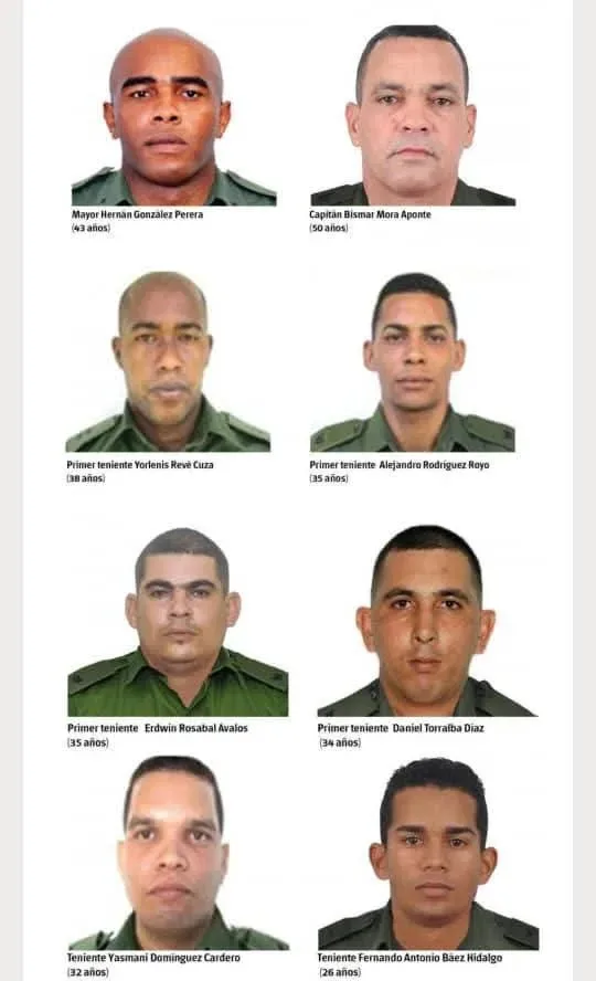 Cuba revela nombres y rostros de los 32 militares fallecidos en Venezuela 4