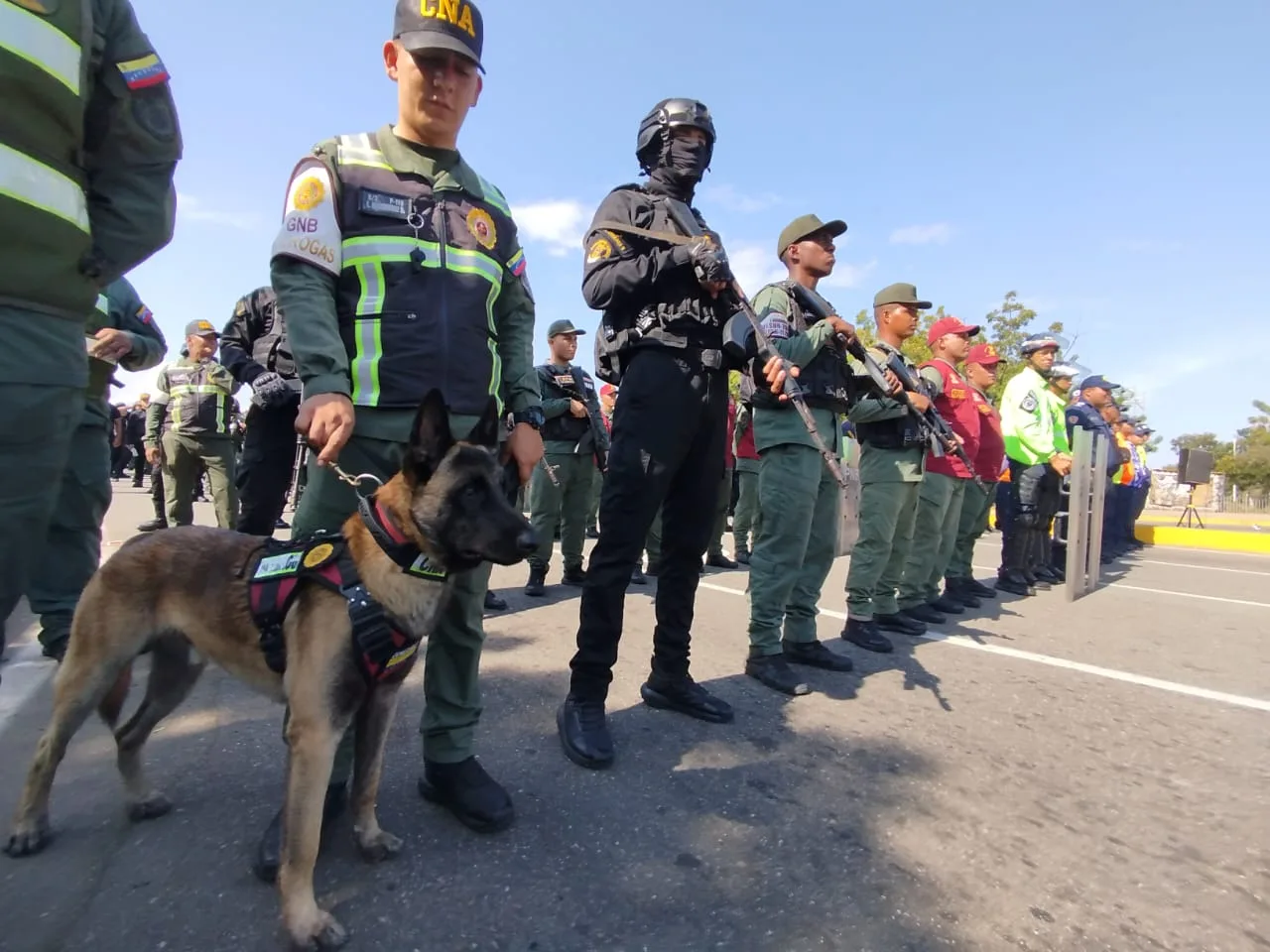 Dispositivo mixto de seguridad se desplegó con 400 funcionarios