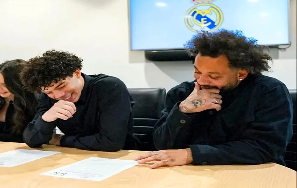 Enzo hijo de Marcelo firmó contrato con el Real Madrid